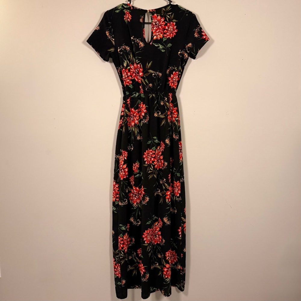 Miami Maxi Floral Romper Dress - Picture 2 of 15